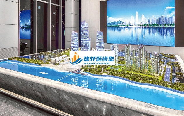 桐乡富春-金茂星外滩模型